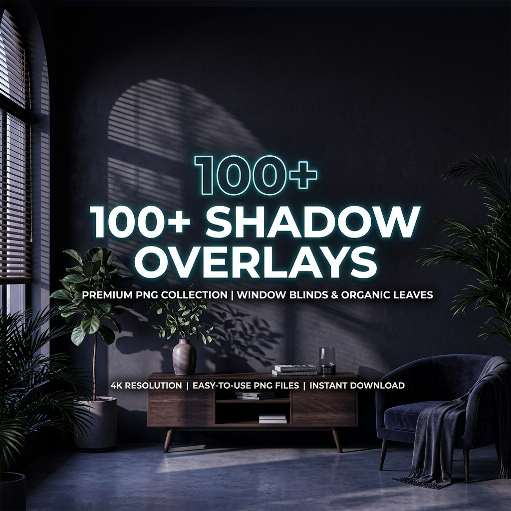 Shadow Overlays PNG 100+