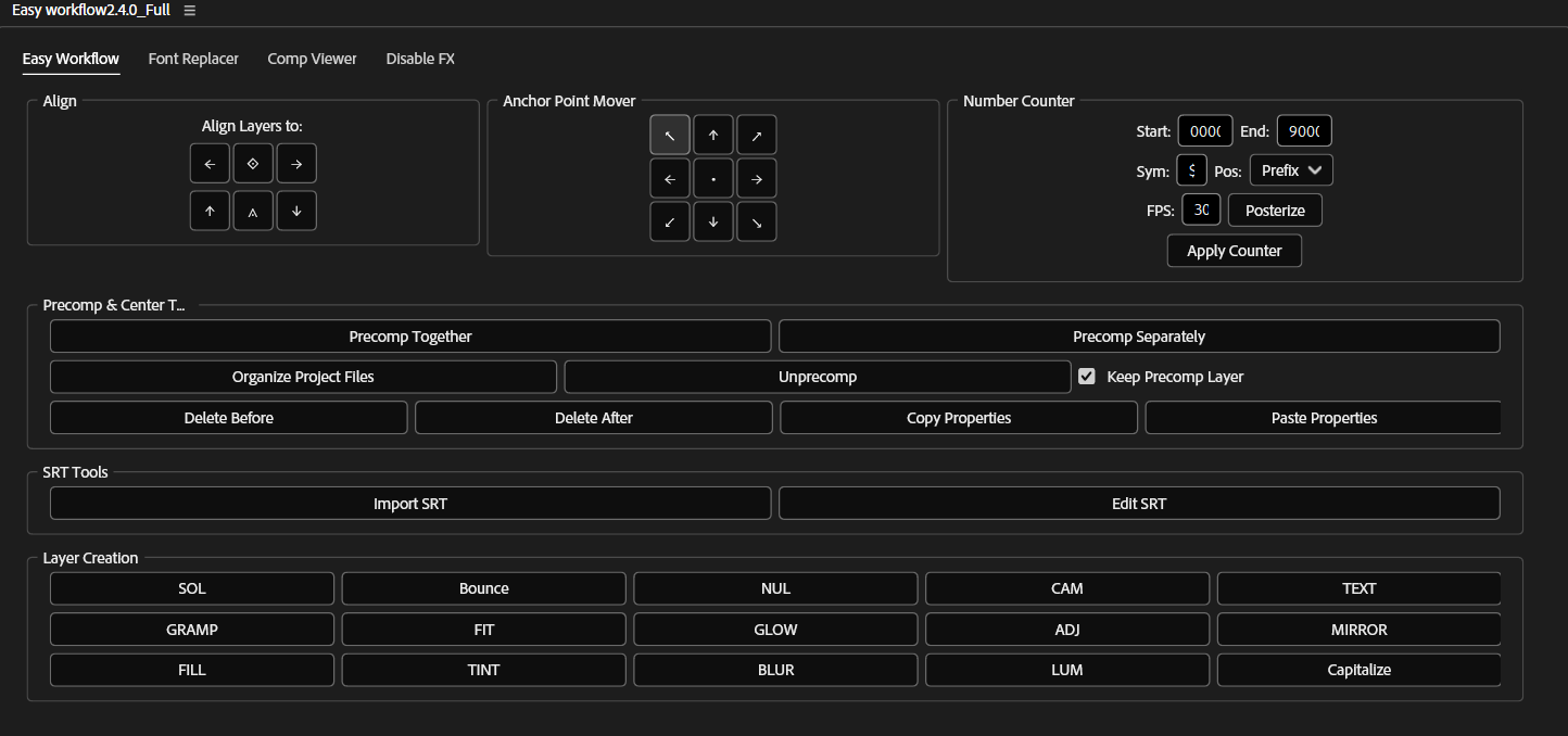 Easy Workflow Plugin Screenshot